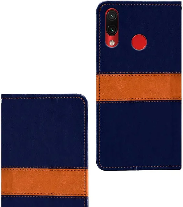 Multicolor_Artificial_Leather_Redmi_Note_7_Flip_Cover