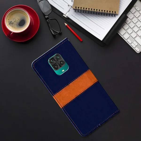 Multicolor_Artificial_Leather_Redmi_Note_9_Pro_Flip_Cover