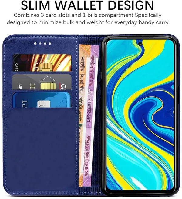 Multicolor_Artificial_Leather_Redmi_Note_9_Pro_Flip_Cover