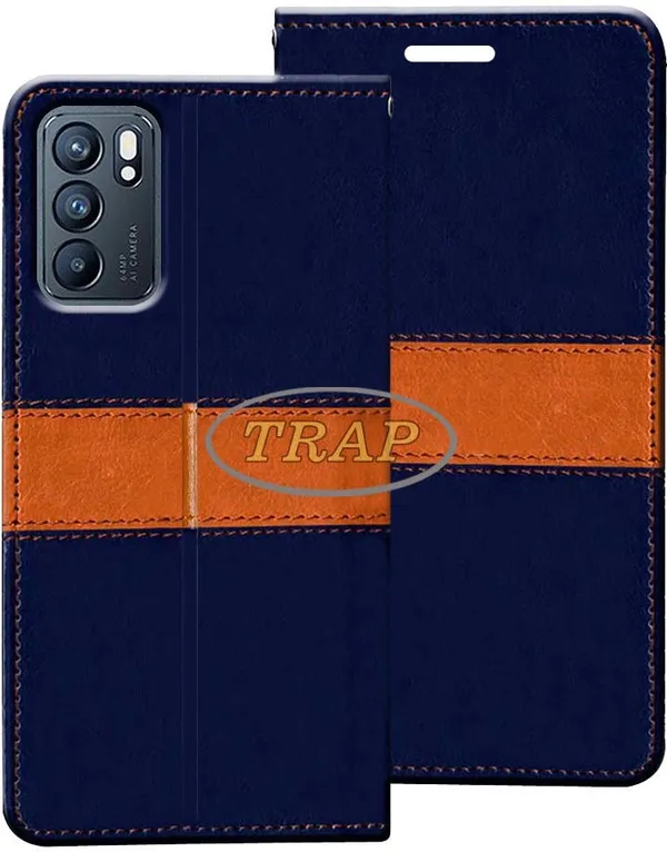 Multicolor_Artificial_Leather_Reno_6_5G_Back_Cover