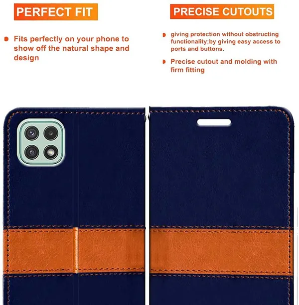 Multicolor_Artificial_Leather_Samsung_Galaxy_A22_5G_Back_Cover