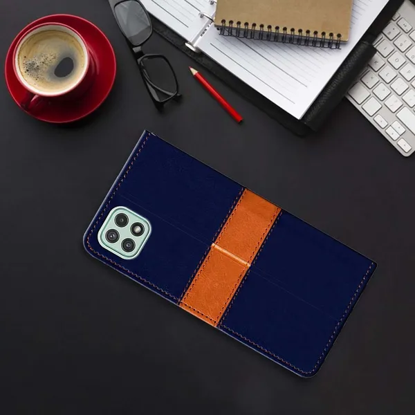 Multicolor_Artificial_Leather_Samsung_Galaxy_A22_5G_Back_Cover