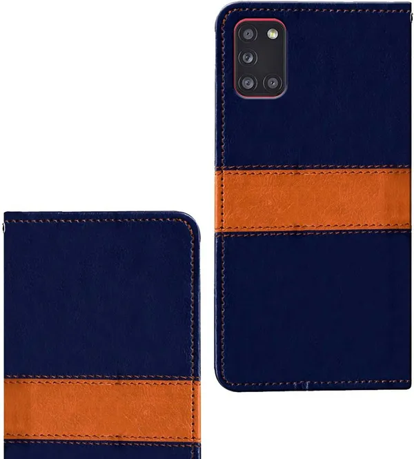 Multicolor_Artificial_Leather_Samsung_Galaxy_A31_Flip_Cover