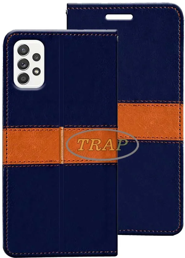 Multicolor_Artificial_Leather_Samsung_Galaxy_A52_Flip_Cover