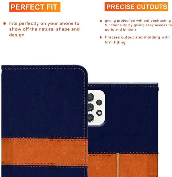 Multicolor_Artificial_Leather_Samsung_Galaxy_A52_Flip_Cover