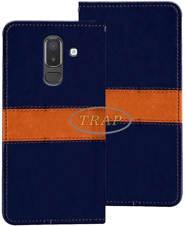 Multicolor_Artificial_Leather_Samsung_Galaxy_A6_Plus_Flip_Cover