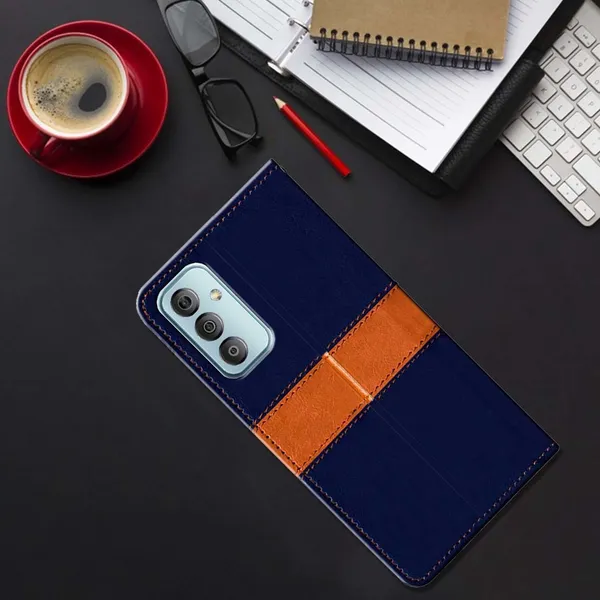 Multicolor_Artificial_Leather_Samsung_F23_5G_Back_Cover