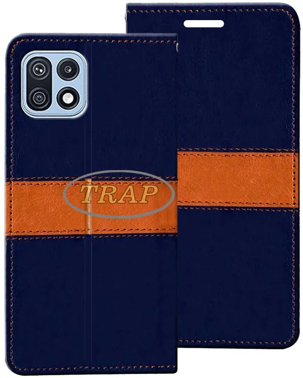 Multicolor_Artificial_Leather_Samsung_Galaxy_F42_5G_Back_Cover