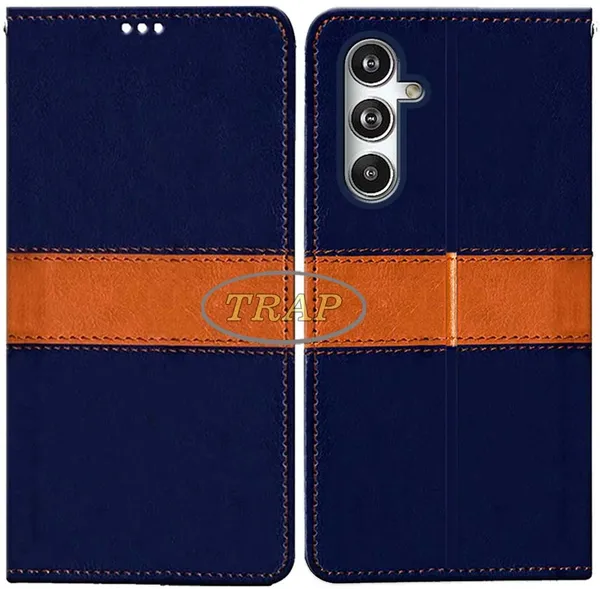 Multicolor_Artificial_Leather_Samsung_F54_Flip_Cover