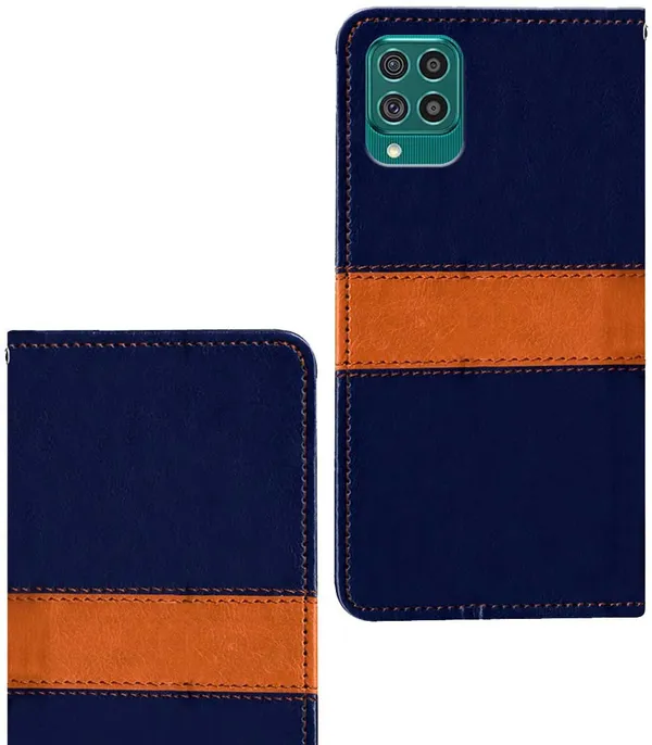 Multicolor_Artificial_Leather_Samsung_Galaxy_F62_Flip_Cover