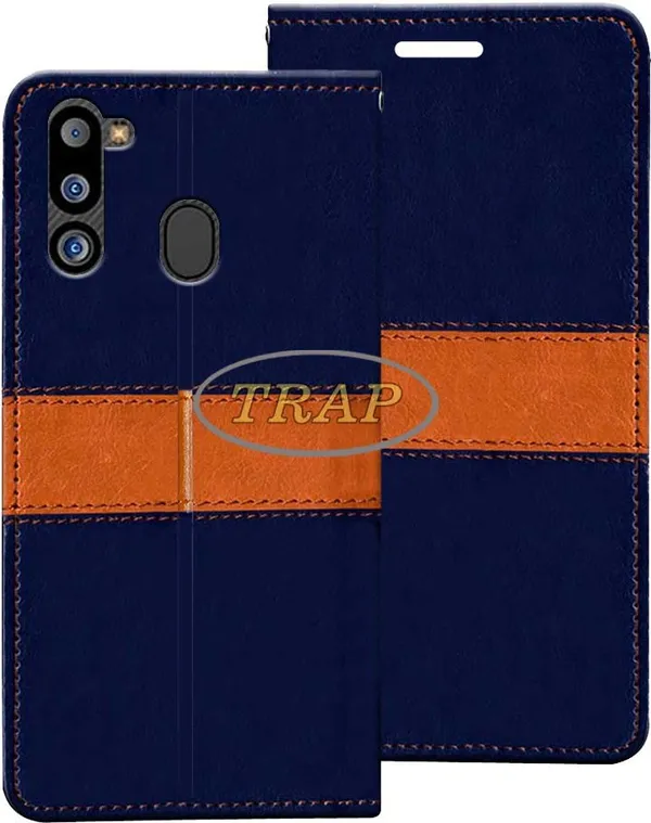 Multicolor_Artificial_Leather_Samsung_Galaxy_M21_2021_Back_Cover