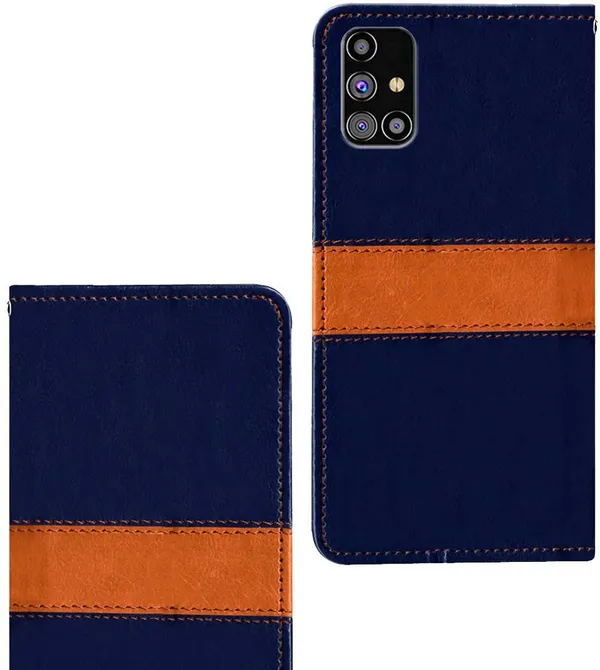 Multicolor_Artificial_Leather_Samsung_Galaxy_M31S_Flip_Cover