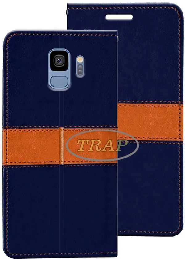 Multicolor_Artificial_Leather_Samsung_S9_Flip_Cover