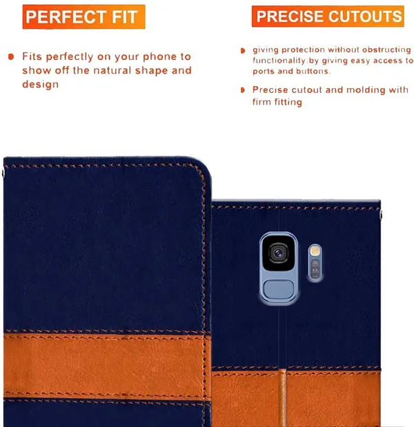 Multicolor_Artificial_Leather_Samsung_S9_Flip_Cover