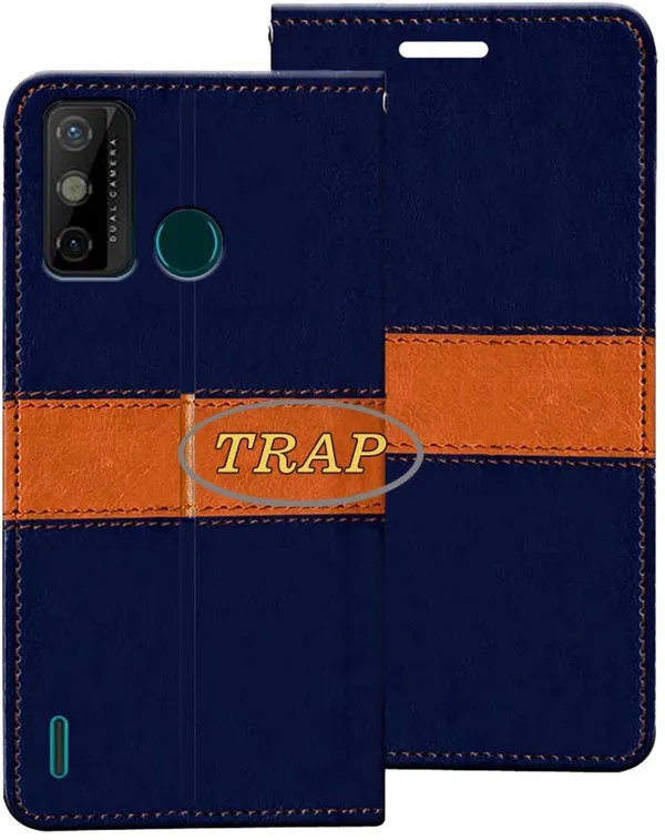 Multicolor_Artificial_Leather_Tecno_Spark_6_GO_Back_Cover