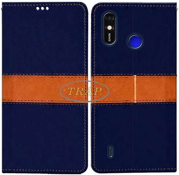 Multicolor_Artificial_Leather_Tecno_Spark_GO_Plus_Flip_Cover