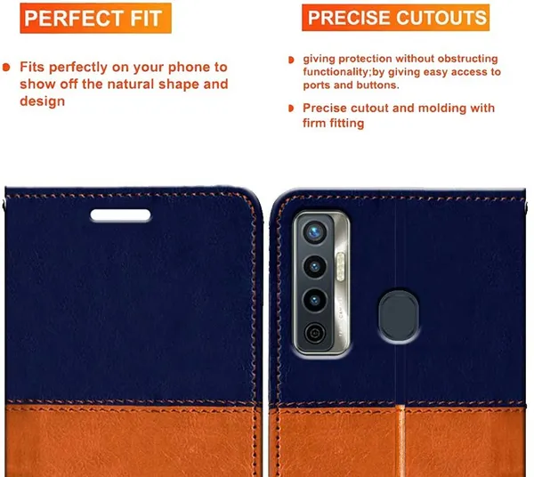 Multicolor_Artificial_Leather_Tecno_Camon_17_Back_Cover