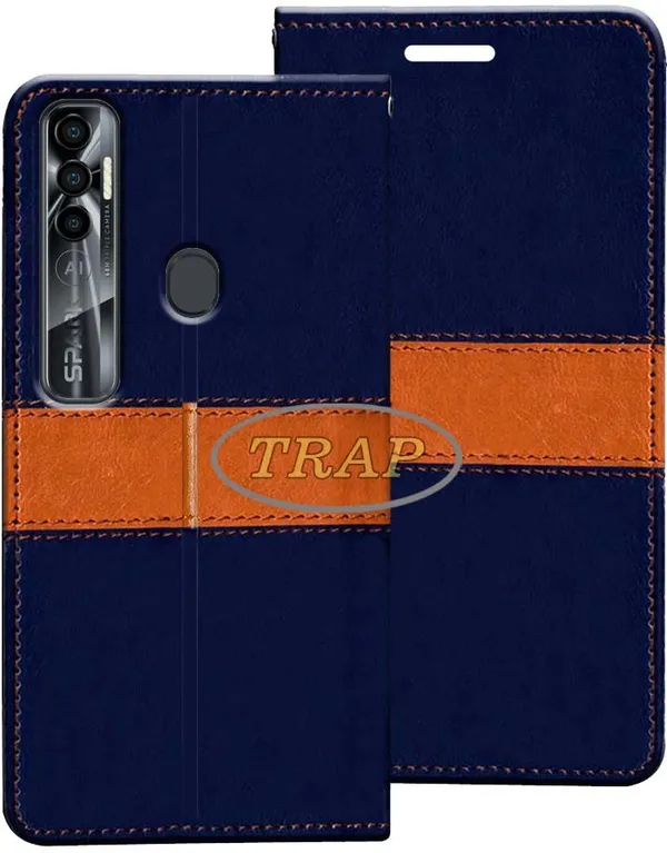 Multicolor_Artificial_Leather_Tecno_Spark_7_Pro_Flip_Cover