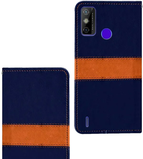 Multicolor_Artificial_Leather_Tecno_Spark_GO_2020_Flip_Cover