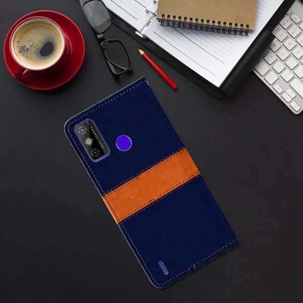 Multicolor_Artificial_Leather_Tecno_Spark_GO_2020_Flip_Cover