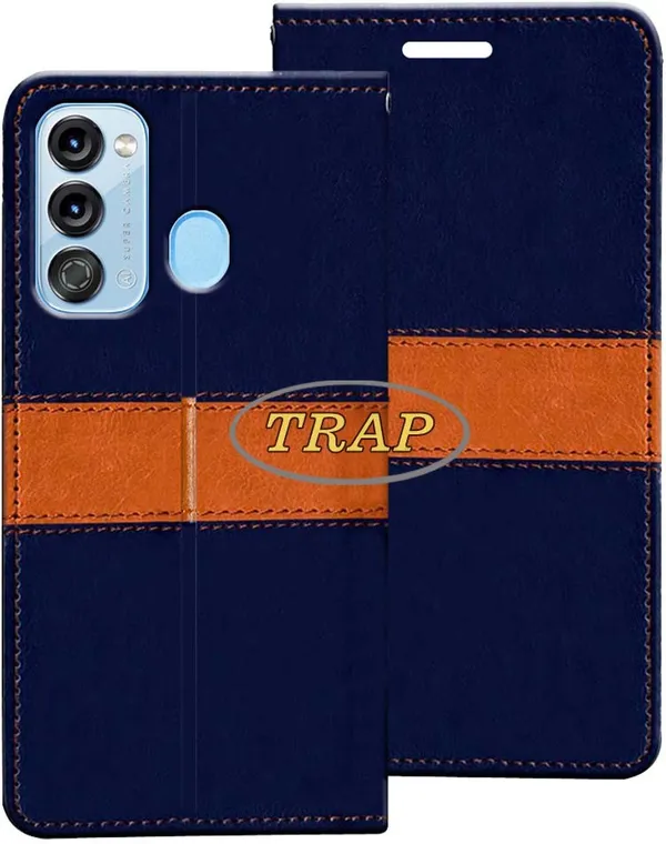 Multicolor_Artificial_Leather_Itel_Vision_3_Back_Cover