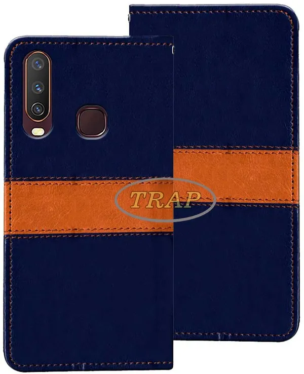 Multicolor_Artificial_Leather_Vivo_U10_Flip_Cover