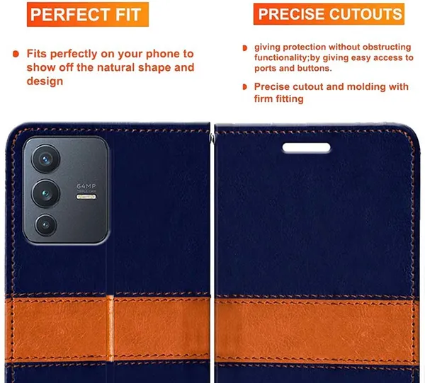 Multicolor_Artificial_Leather_Vivo_V23_5G_Back_Cover