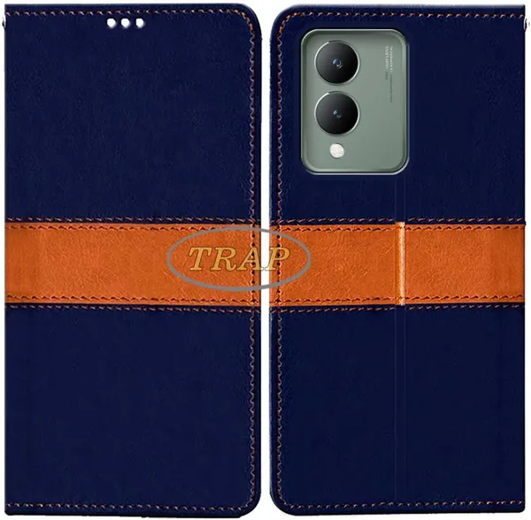 Multicolor_Artificial_Leather_Vivo_Y17S_Back_Cover