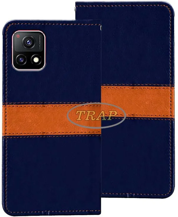 Multicolor_Artificial_Leather_Vivo_Y31S_Flip_Cover