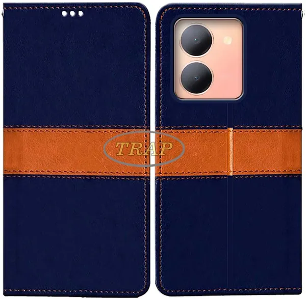 Multicolor_Artificial_Leather_Vivo_Y78_5G_Back_Cover
