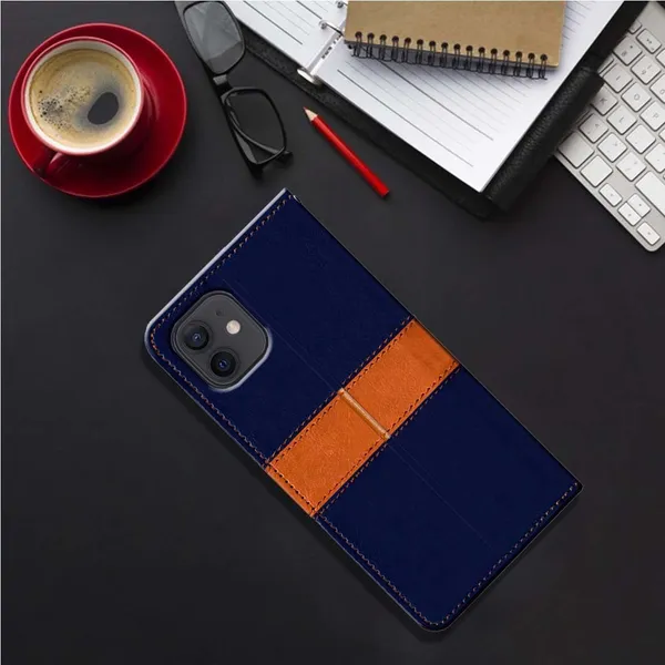 Multicolor_Artificial_Leather_Apple_iPhone_12_Flip_Cover
