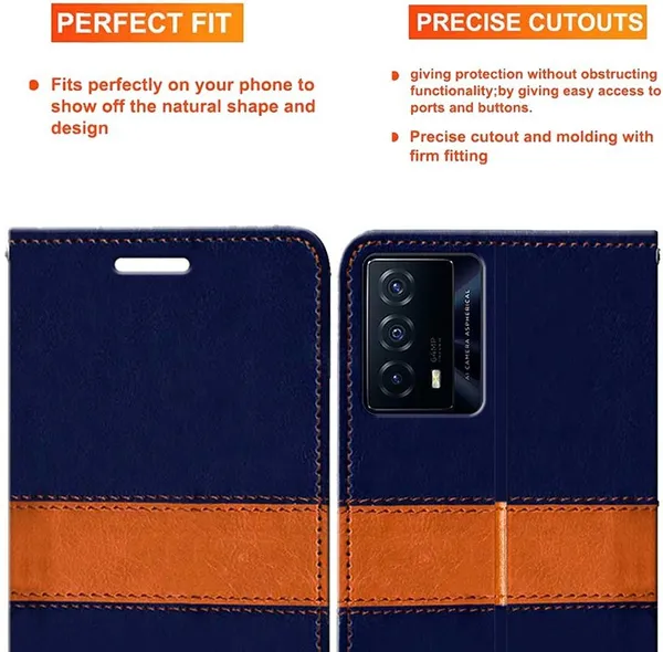 Multicolor_Artificial_Leather_Vivo_iQOO_Z5_Back_Cover