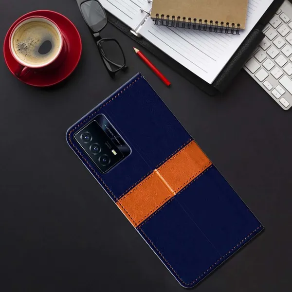 Multicolor_Artificial_Leather_Vivo_iQOO_Z5_Back_Cover