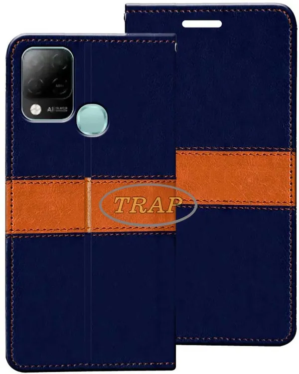 Multicolor_Artificial_Leather_Infinix_Hot_10S_Flip_Cover