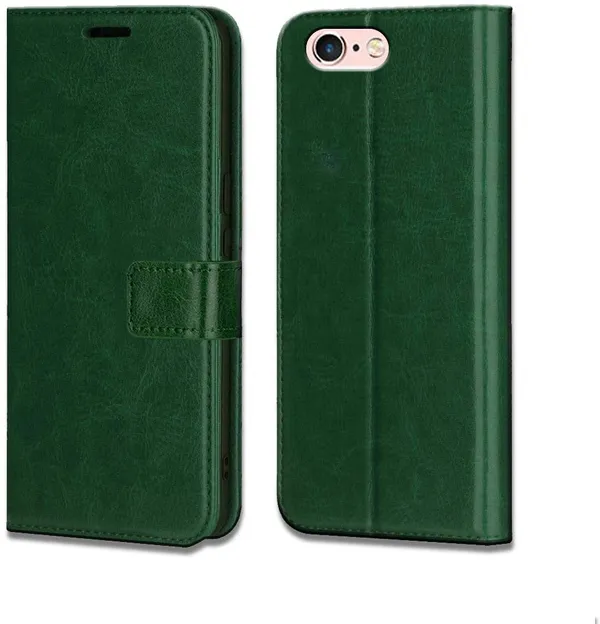 Green_Leather_Apple_iPhone_6_Flip_Cover