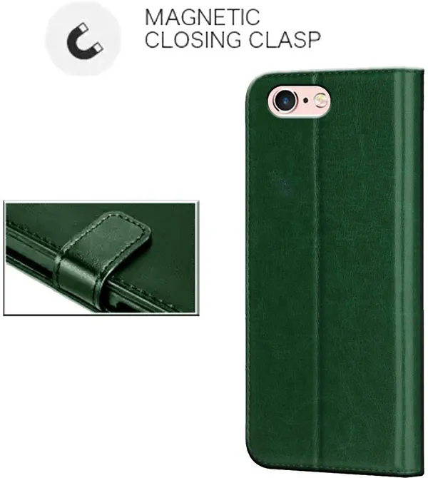Green_Leather_Apple_iPhone_6_Flip_Cover