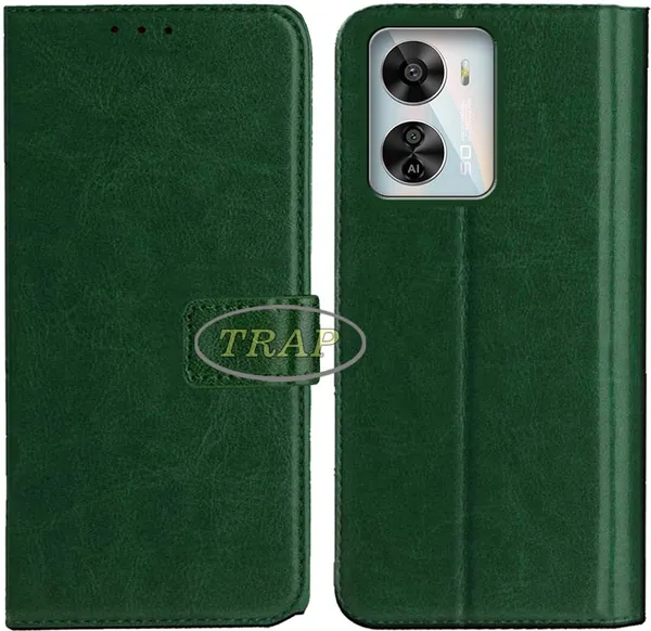Green_Artificial_Leather_Lava_Blaze_Pro_5G_Back_Cover