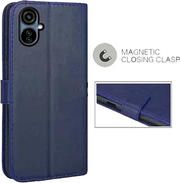 Blue_Artificial_Leather_Tecno_Camon_19_Neo_Back_Cover