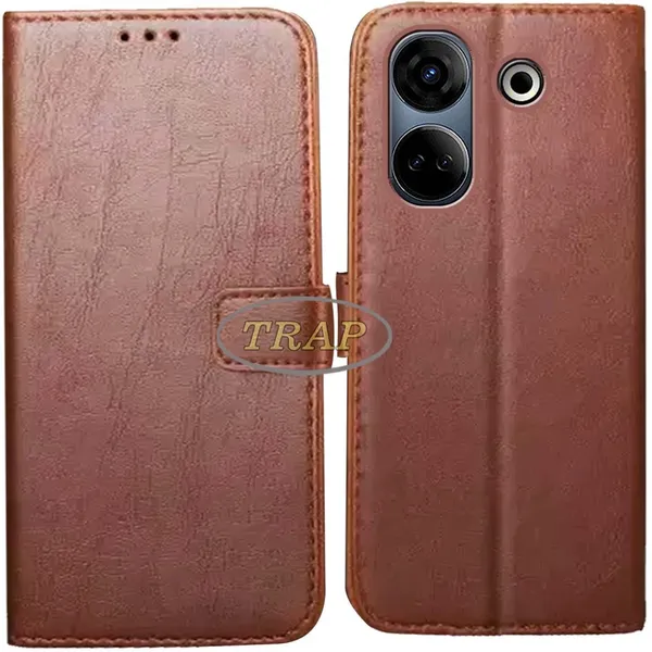 Brown_Artificial_Leather_Tecno_Camon_20_Back_Cover