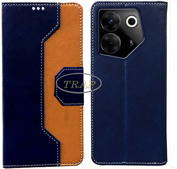 Multicolor_Artificial_Leather_Tecno_Camon_20_Pro_5G_Flip_Cover