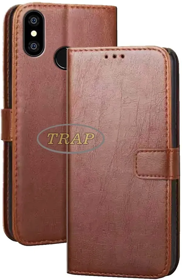 Brown_Artificial_Leather_Coolpad_Cool_5_Flip_Cover