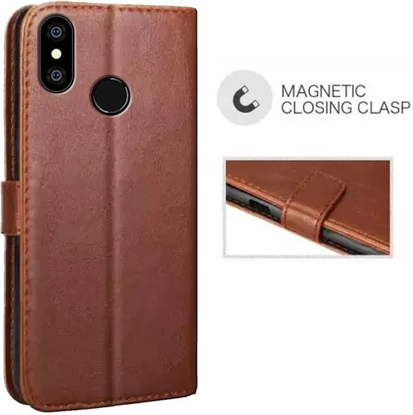 Brown_Artificial_Leather_Coolpad_Cool_5_Flip_Cover