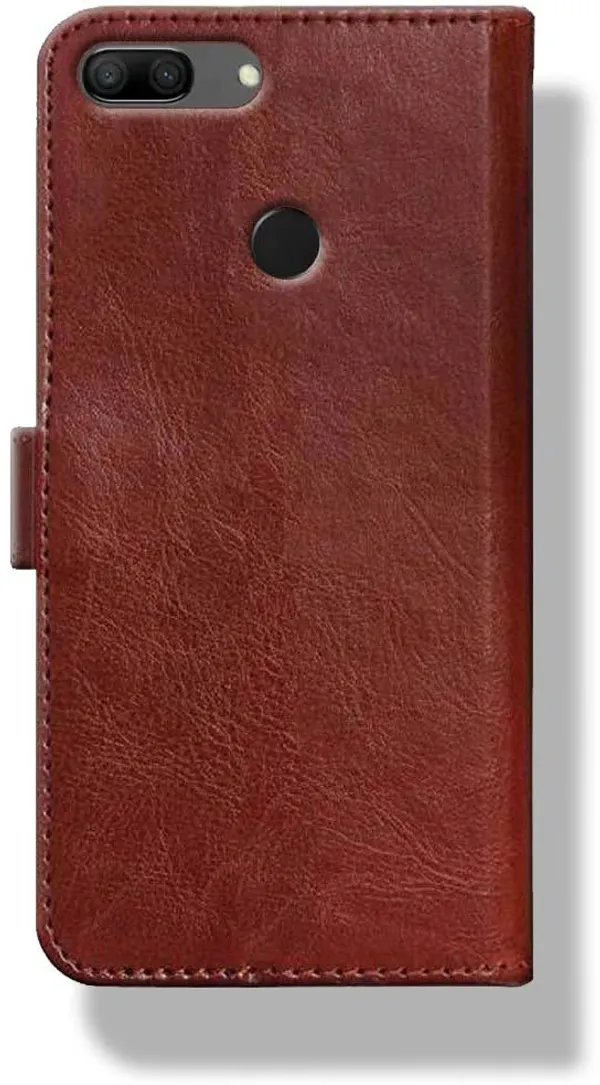Brown_Leather_Honor_9_Lite_Wallet_Case_Cover