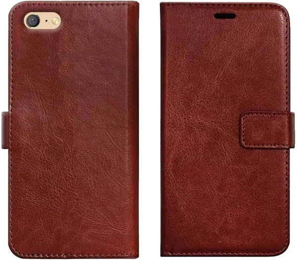 Brown_Leather_Oppo_A57_Wallet_Case_Cover
