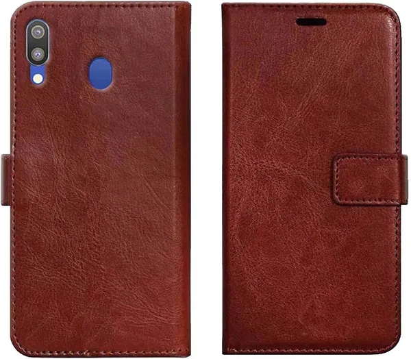 Brown_Leather_Samsung_Galaxy_A30_Wallet_Case_Cover