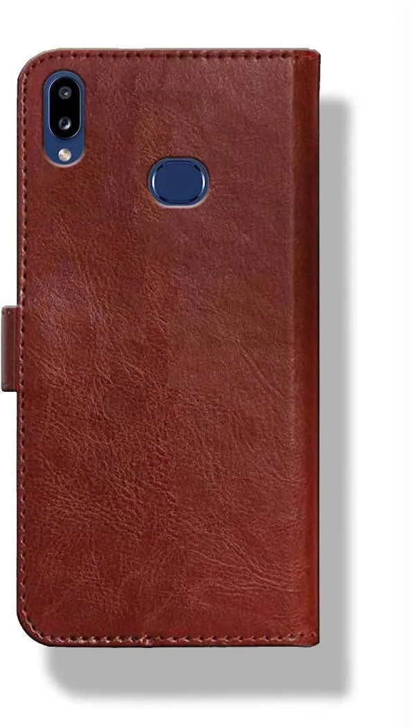 Brown_Leather_Samsung_Galaxy_A6_Plus_Wallet_Case_Cover