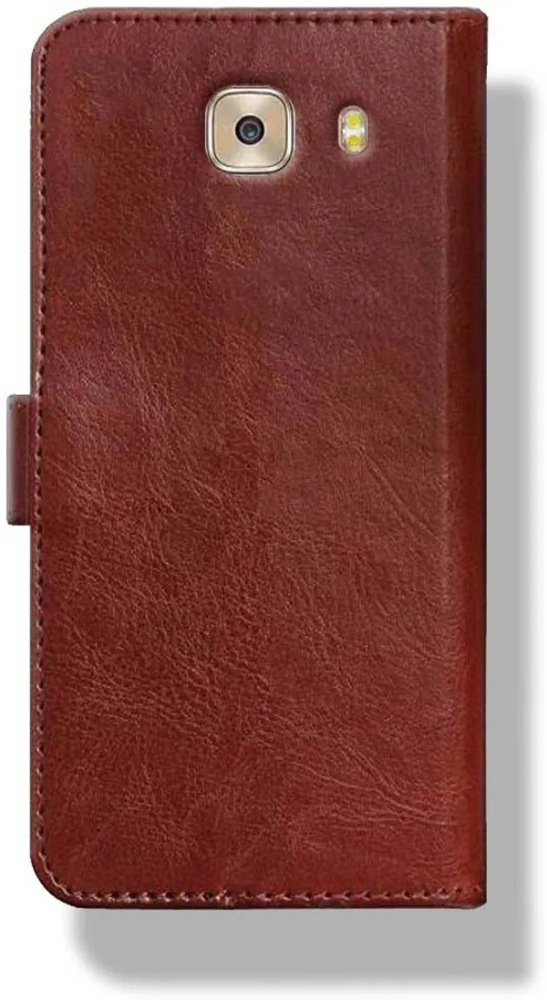 Brown_Leather_Samsung_Galaxy_C7_Pro_Wallet_Case_Cover
