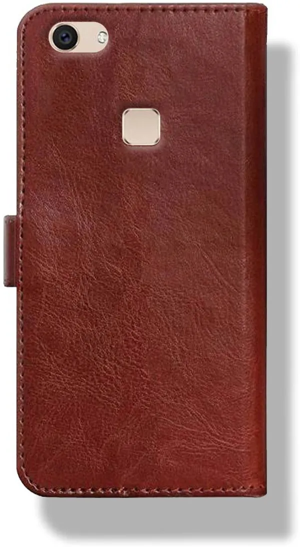Brown_Leather_Vivo_Y83_Wallet_Case_Cover
