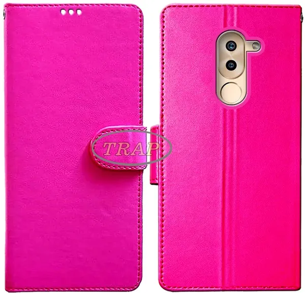 Pink_Artificial_Leather_Honor_6X_Back_Cover