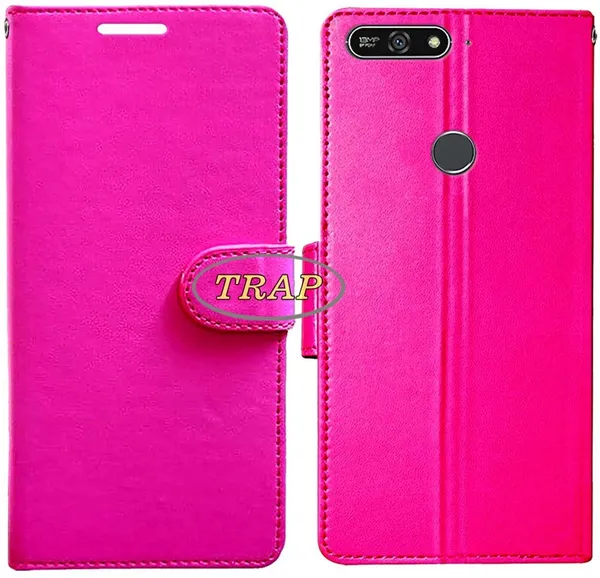 Pink_Artificial_Leather_Honor_7A_Back_Cover